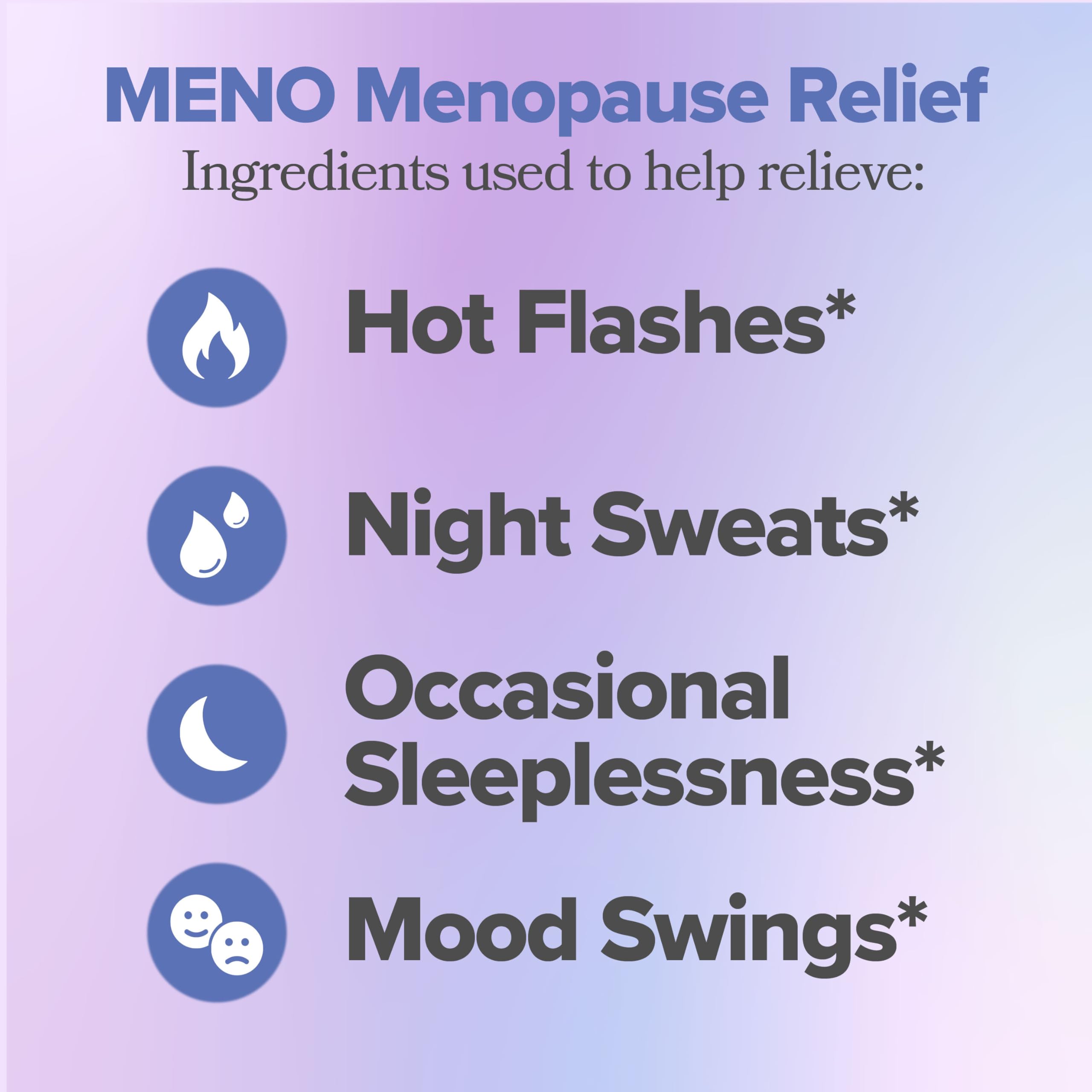 O Positiv MENO Gummies for Menopause, 30 Servings (Pack of 1) - Hormone-Free Supplement with Black Cohosh & Ashwagandha KSM-66 detail image 2