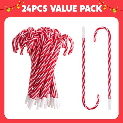 JOYIN Set of 100 Candy Cane Ballpoint Pens (Blue Ink) - Kids' Gifts, Holiday Stationery, Classroom & Party Favors detail image 9