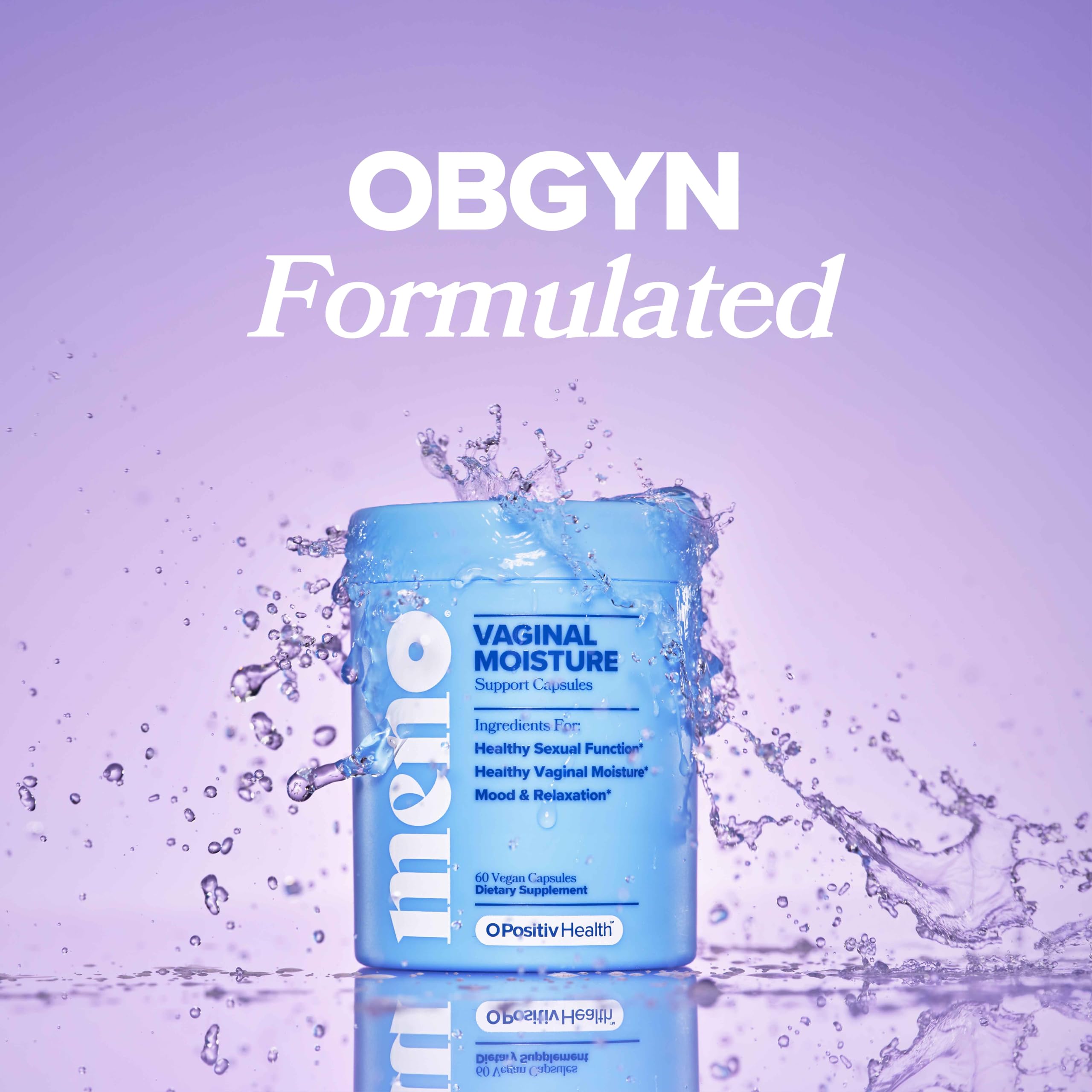 MENO Vaginal Moisture Support Capsules – OBGYN-Formulated, Hormone-Free – 30 Servings detail image 6