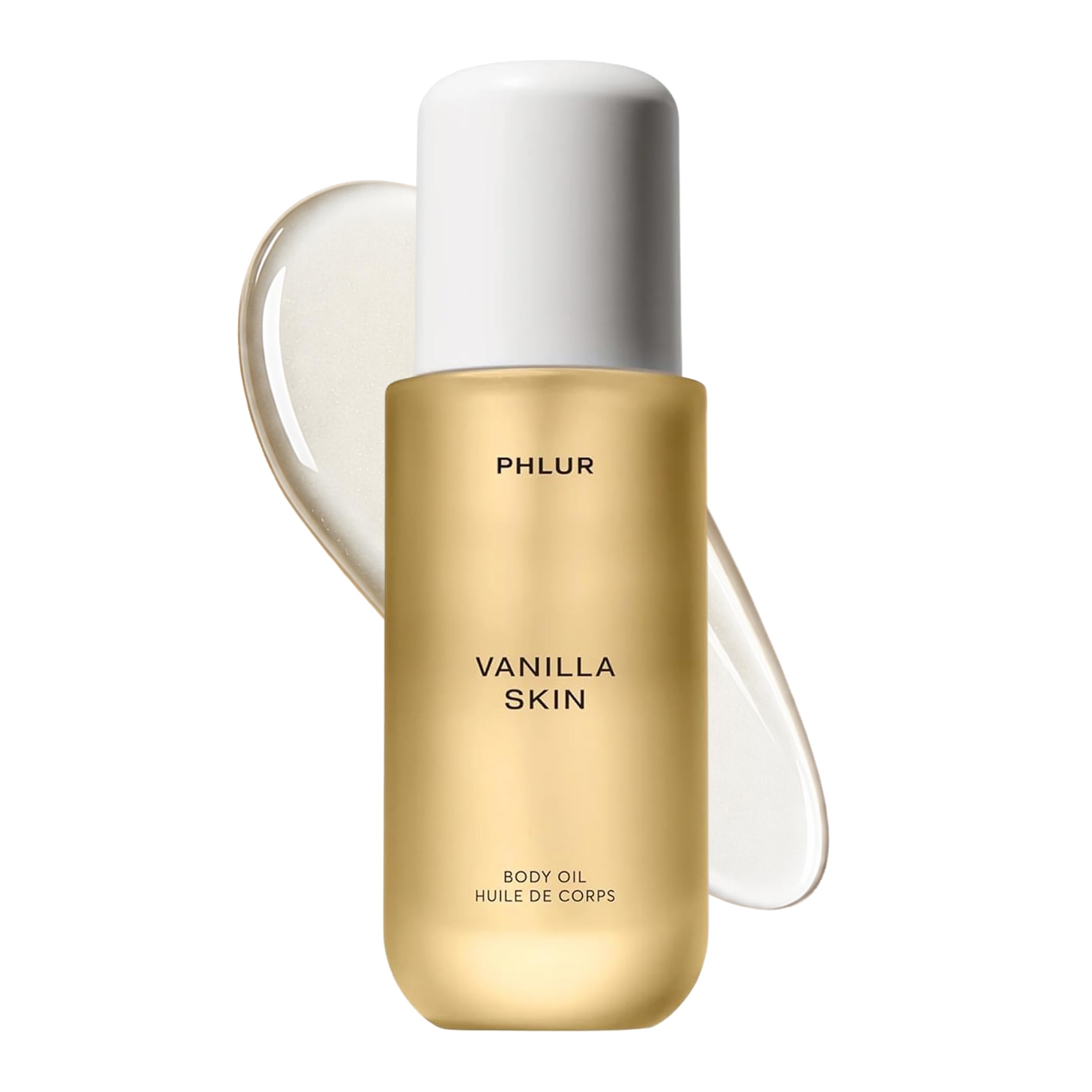 PHLUR Vanilla Skin Body Oil, 4 fl oz – Vanilla, Pink Pepper & Sandalwood Scented Hydrating Body Oil detail image 1