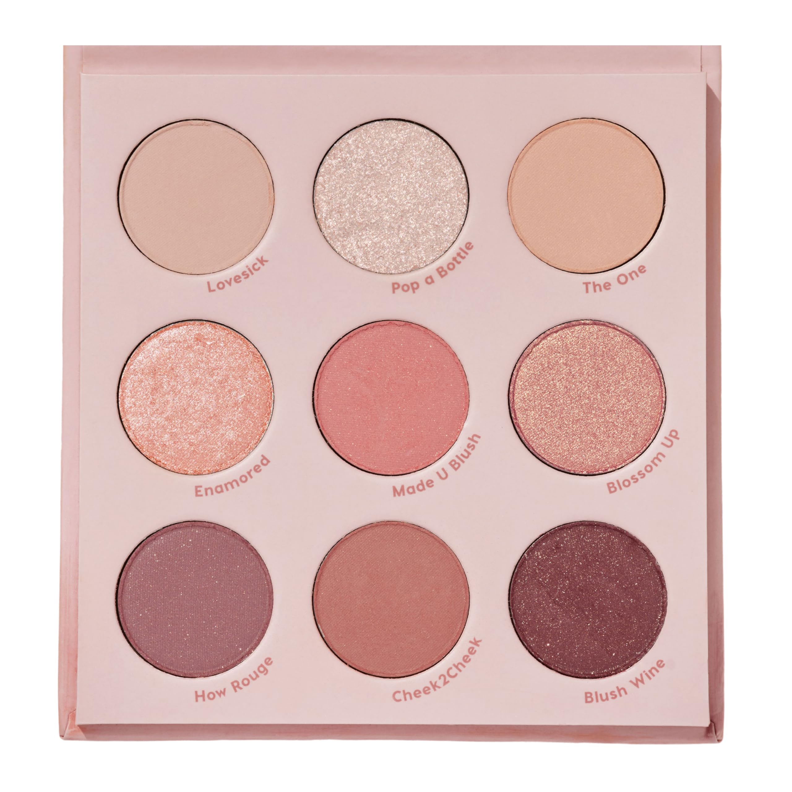 ColourPop Blush Crush Eyeshadow Palette - Brown, Gold & Pink Shadow Palette with Metallic and Matte Finishes - High-Pigment Eye Makeup with a Long-Wearing Formula (0. 3 oz) detail image 1