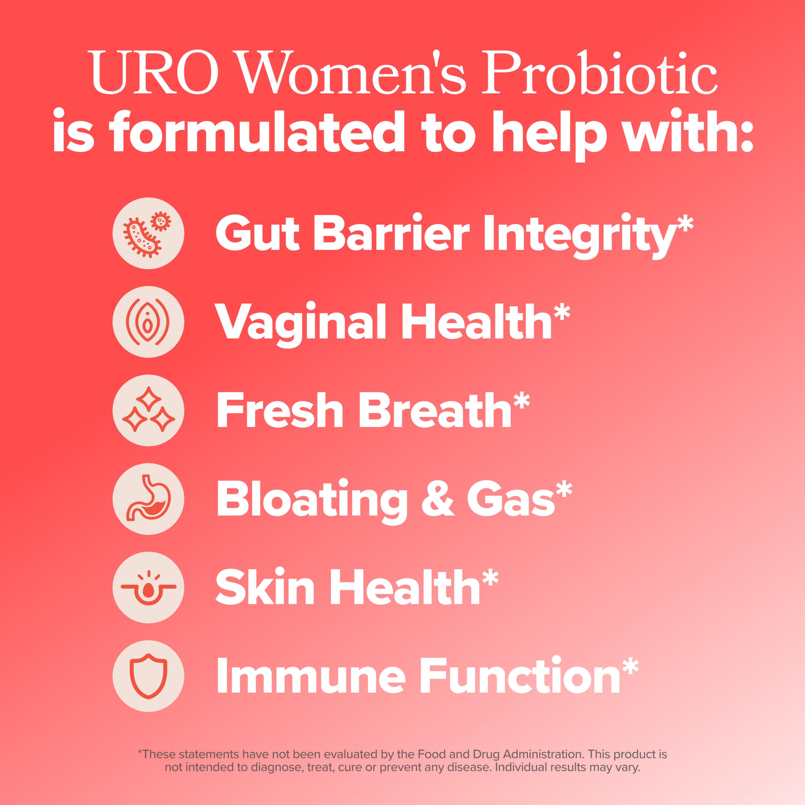 O Positiv URO Women’s Probiotic – 20B+ CFU, 10 Strains – Licorice Root & Dandelion – Non-GMO, Vegan, Gluten-Free – 30 Capsules detail image 2