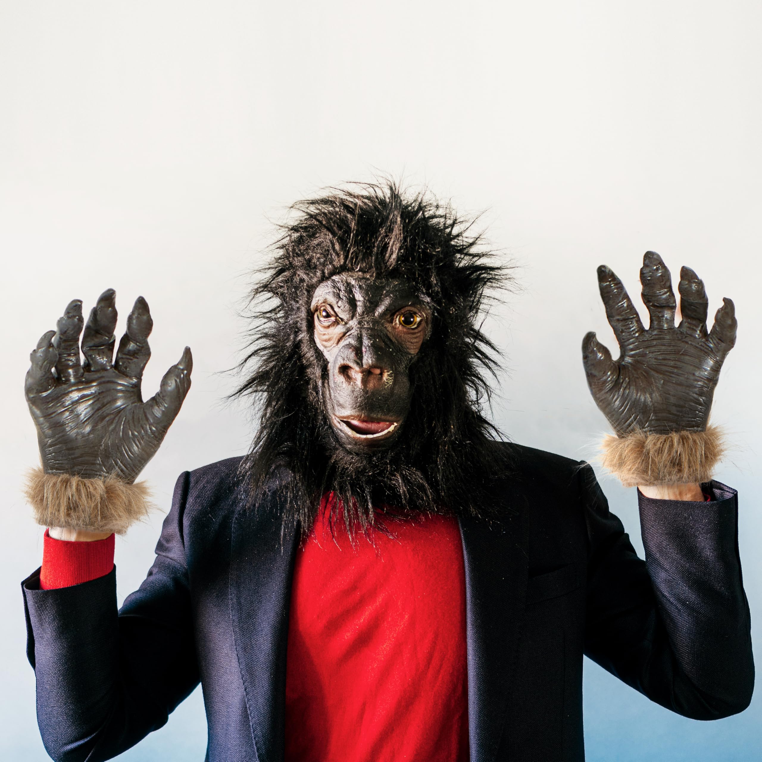 Spooktacular Creations Adult Werewolf Gloves Halloween Costume Prop (Articulated Claws) detail image 4
