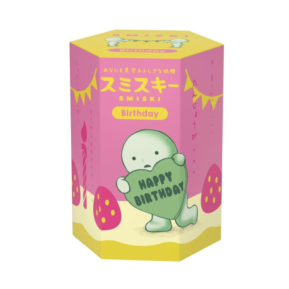 Smiski Birthday Series - (1) Assorted Sealed Blind Box Original Glow in The Dark Mini Figures - No Choice Available detail image 1
