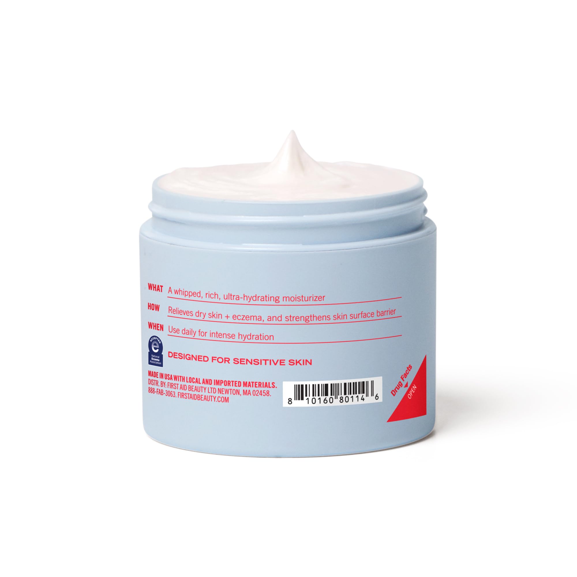 First Aid Beauty Ultra Repair Cream — Intense Hydration Face & Body Moisturizer, Fragrance Free detail image 9
