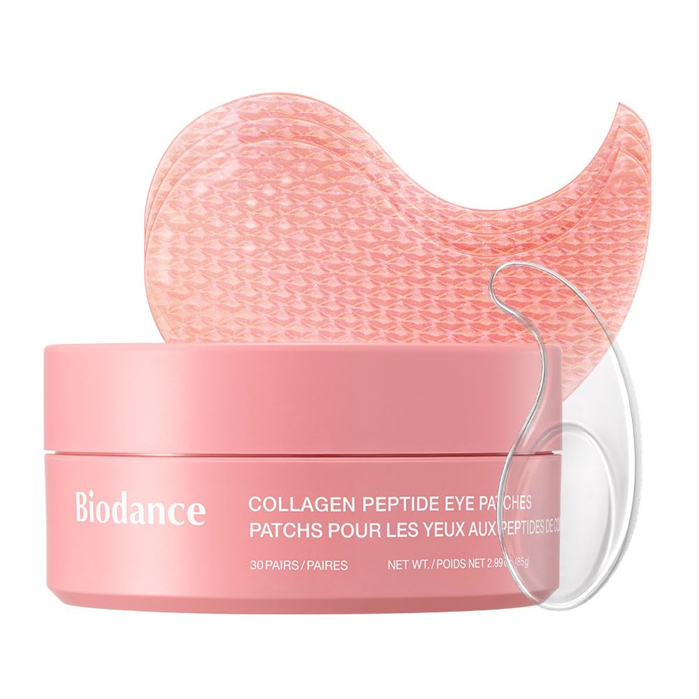 BIODANCE Hydrogel Eye Patches for Under Eye - Collagen Peptide, Anti-Wrinkle & Fine Lines (60 Count) detail image 1