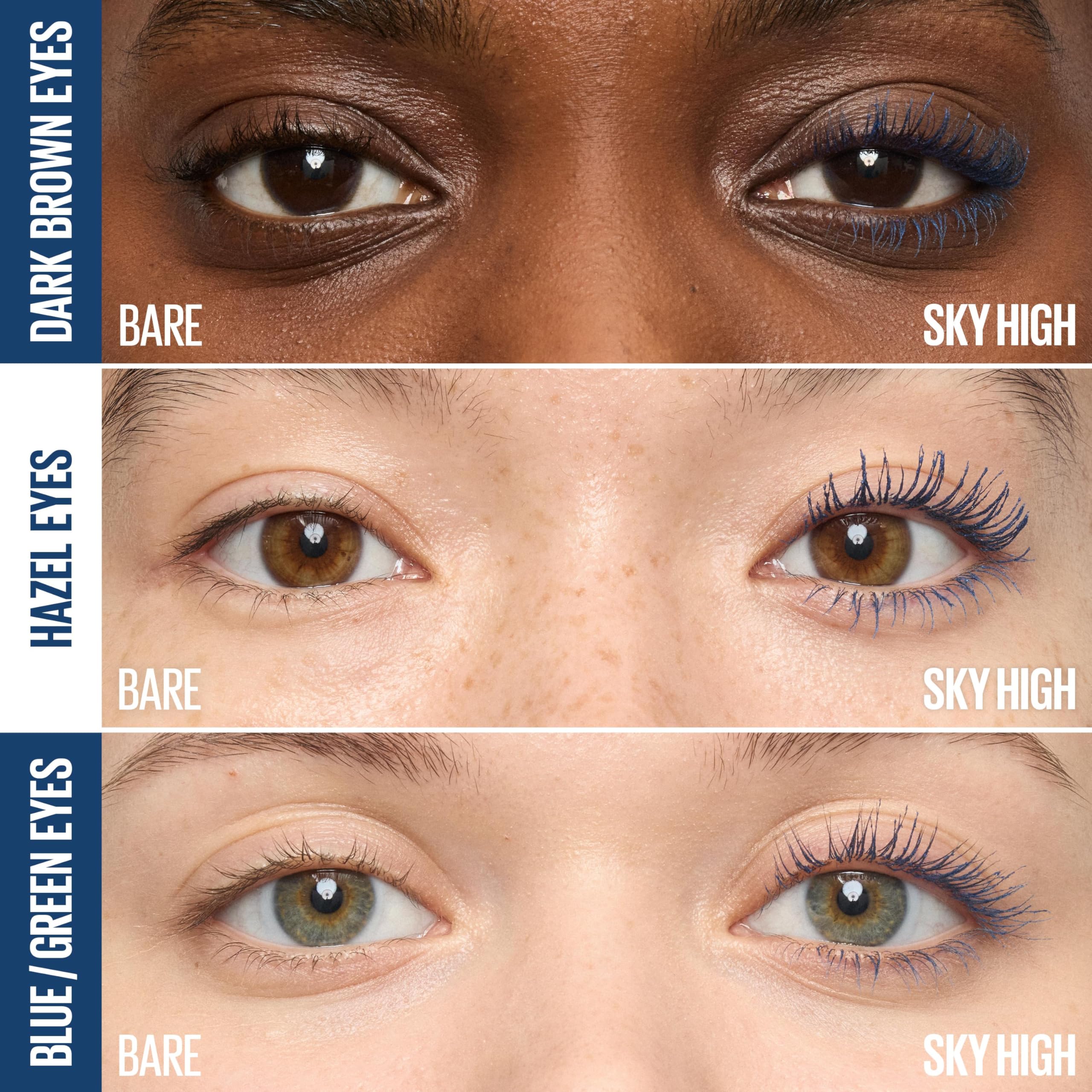 Maybelline Lash Sensational Sky High Mascara, Navy Records, 1 Count detail image 4