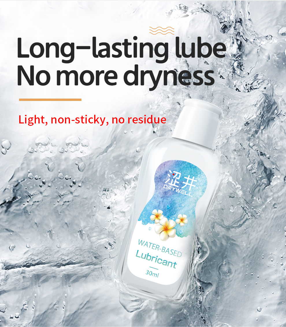 DRYWELL Water-Soluble Personal Lubricant 30ml – Aloe Moisturizing Formula, Non-Greasy, Easy to Clean, Portable detail image 5