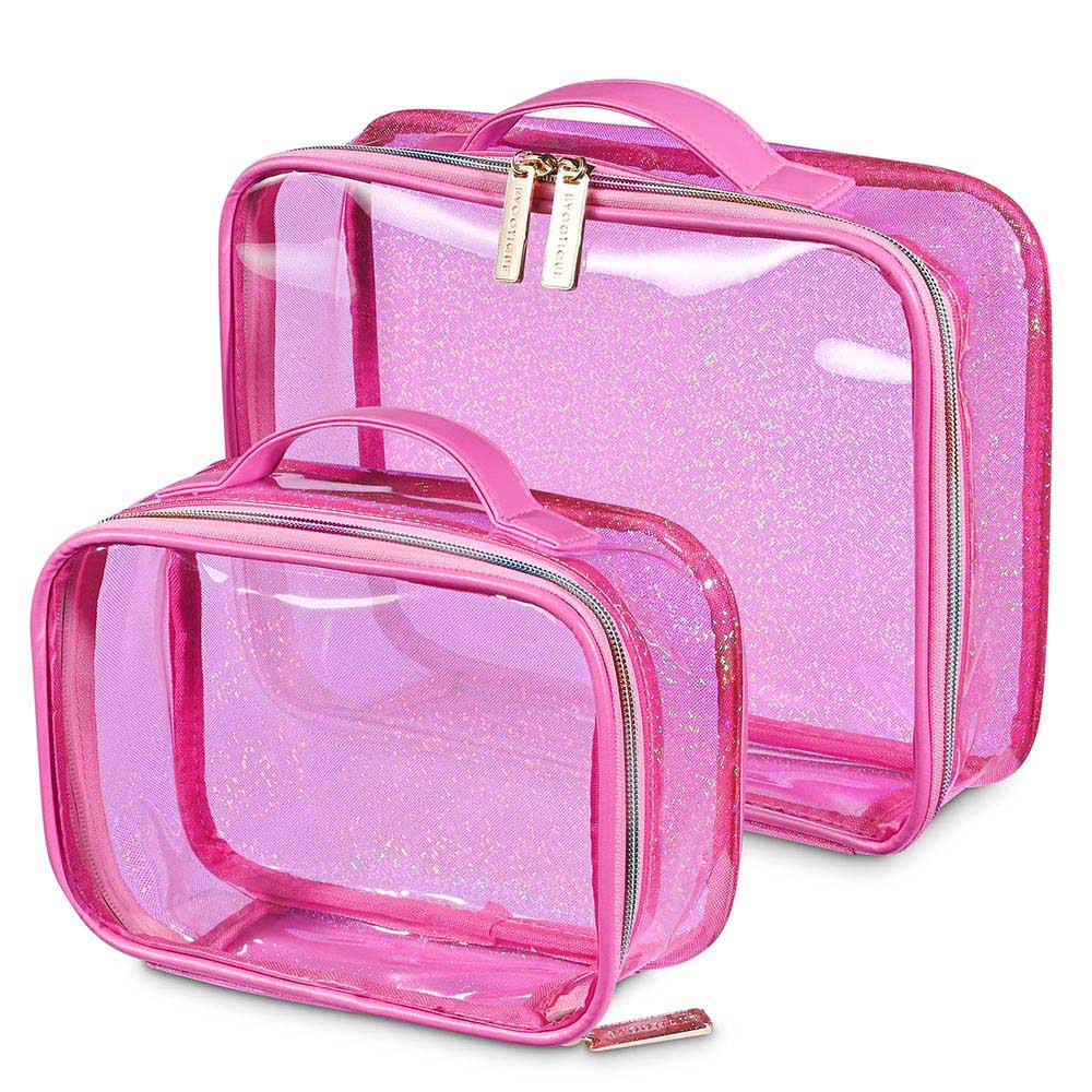 Transparent Travel Makeup Bags (2-Pack) detail image 3
