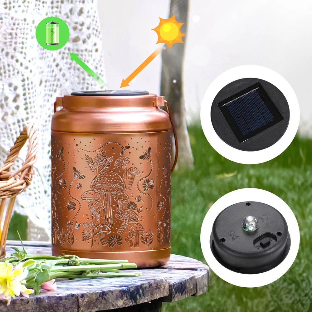 Outdoor Solar Waterproof Lights (2-Pack) detail image 6