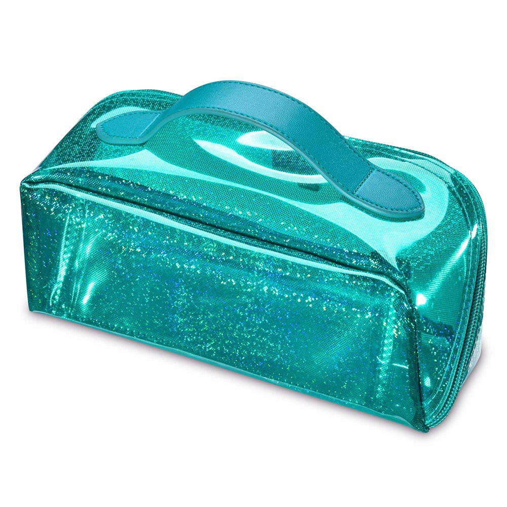 Sequin Travel Makeup Bag (with Compartments) detail image 5