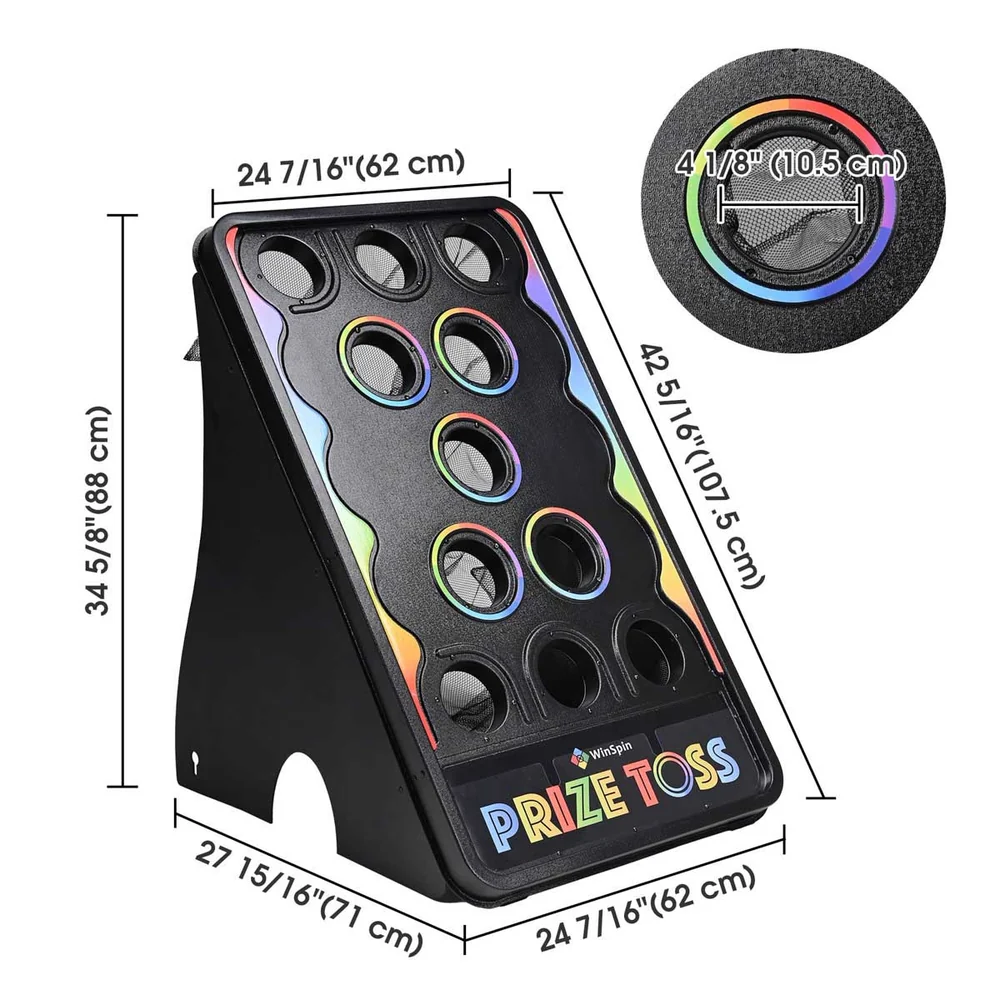 Outdoor Cornhole Game Set (Includes Board and 5 Bean Bags, Standard Size) detail image 10