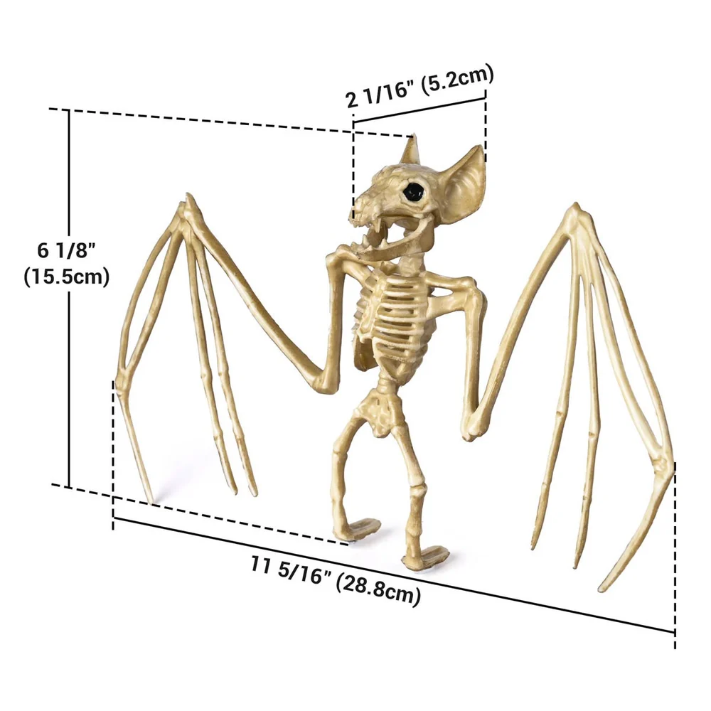 Halloween Animal Skeleton Decorations (Set of 3) detail image 3