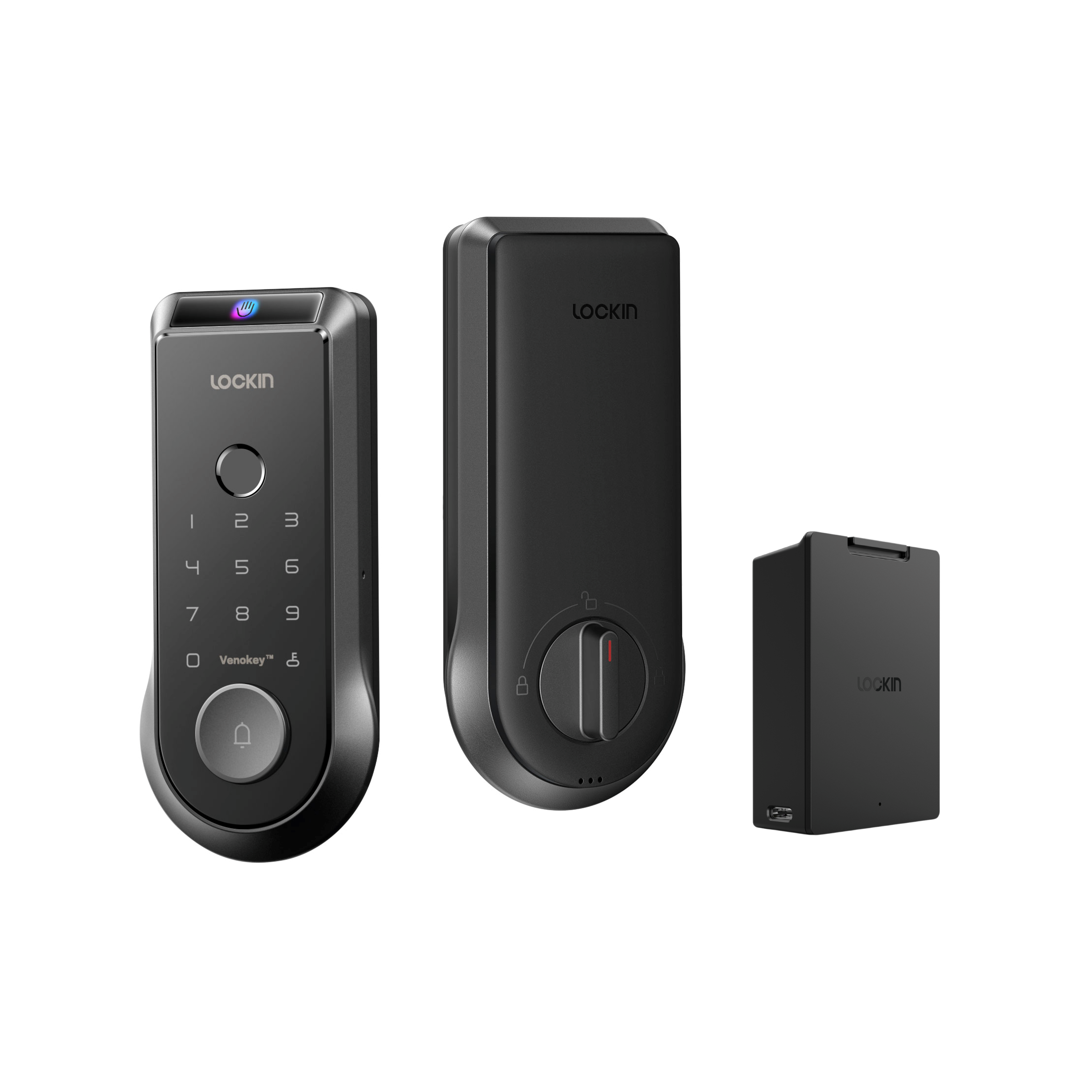 Lockin Veno Smart Door Lock — Palm Vein & Fingerprint Dual-Mode, Single Battery detail image 2