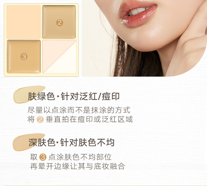 Judydoll Traceless Cloud-Touch 5 Shades Concealer Palette #1.5 Medium Skin Tone【Hydrating Pro】6g — Suitable for Fair to Natural Skin; Recommended for Dry/Desert Skin in Autumn–Winter detail image 13