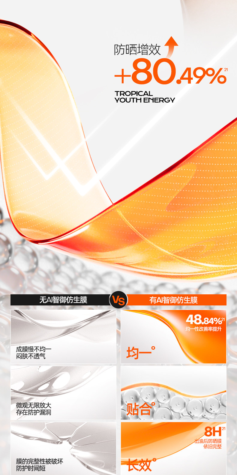 Mistine (Tailandia) Protector solar facial ligero diario SPF50+ PA++++ 40 ml — Tapa amarilla, apto para piel sensible detail image 10