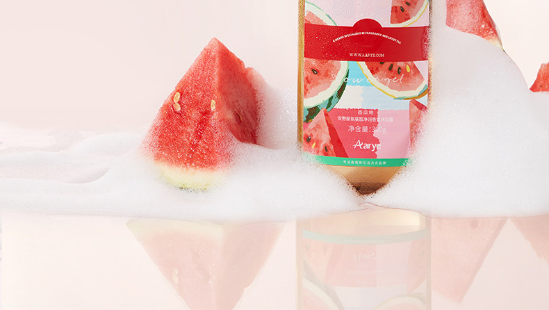 Aarye Amino Acid Moisturizing Fragrant Body Wash — Amino Acid Skin Care, Hydrating Long-Lasting Fragrance, Non-Slip Finish, 300g detail image 17