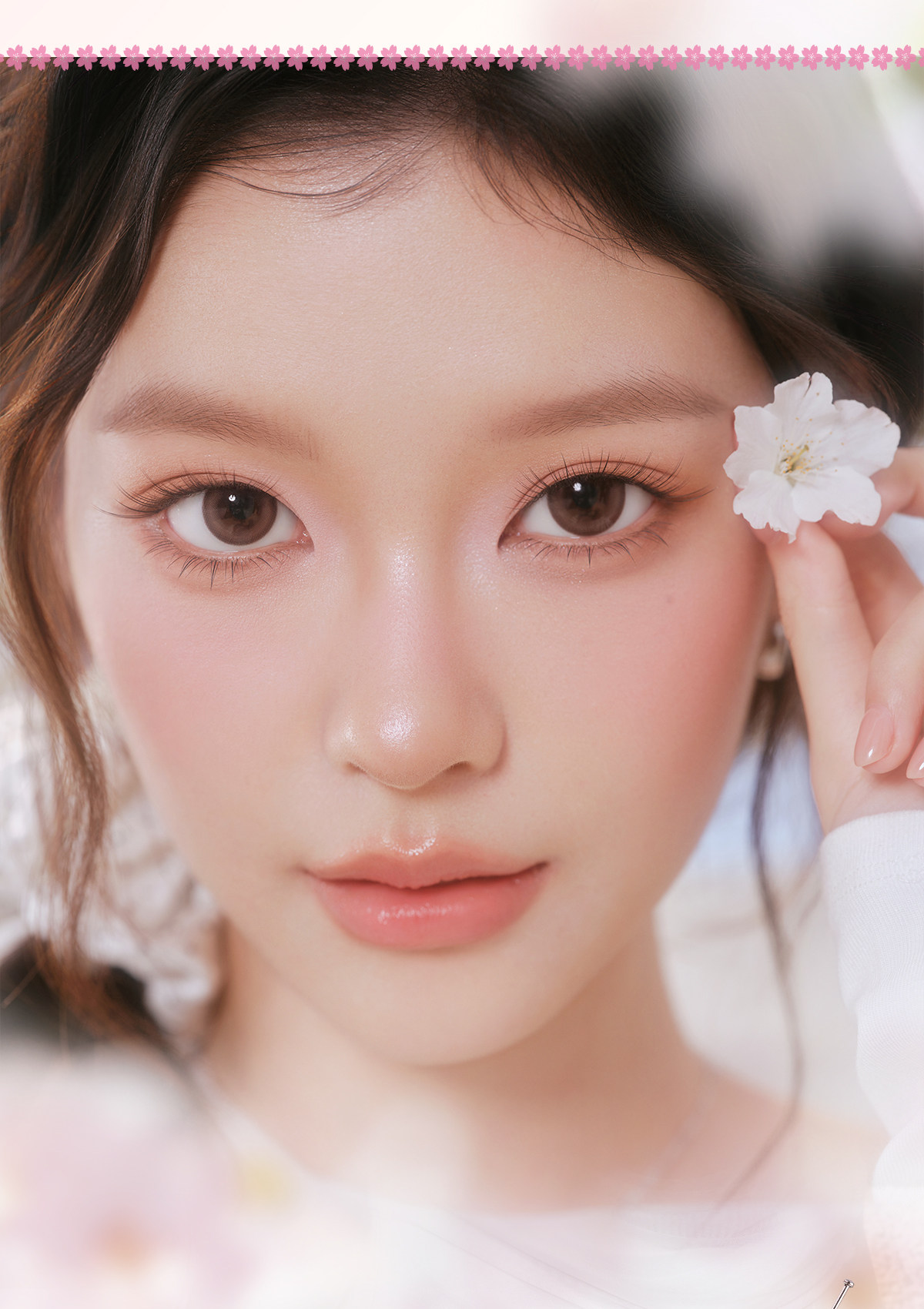 MR.WISH Sakura Limited Edition Glue-Free False Eyelashes, Low-Saturation Brown, Natural Realistic, Breathable, 40 Clusters detail image 10