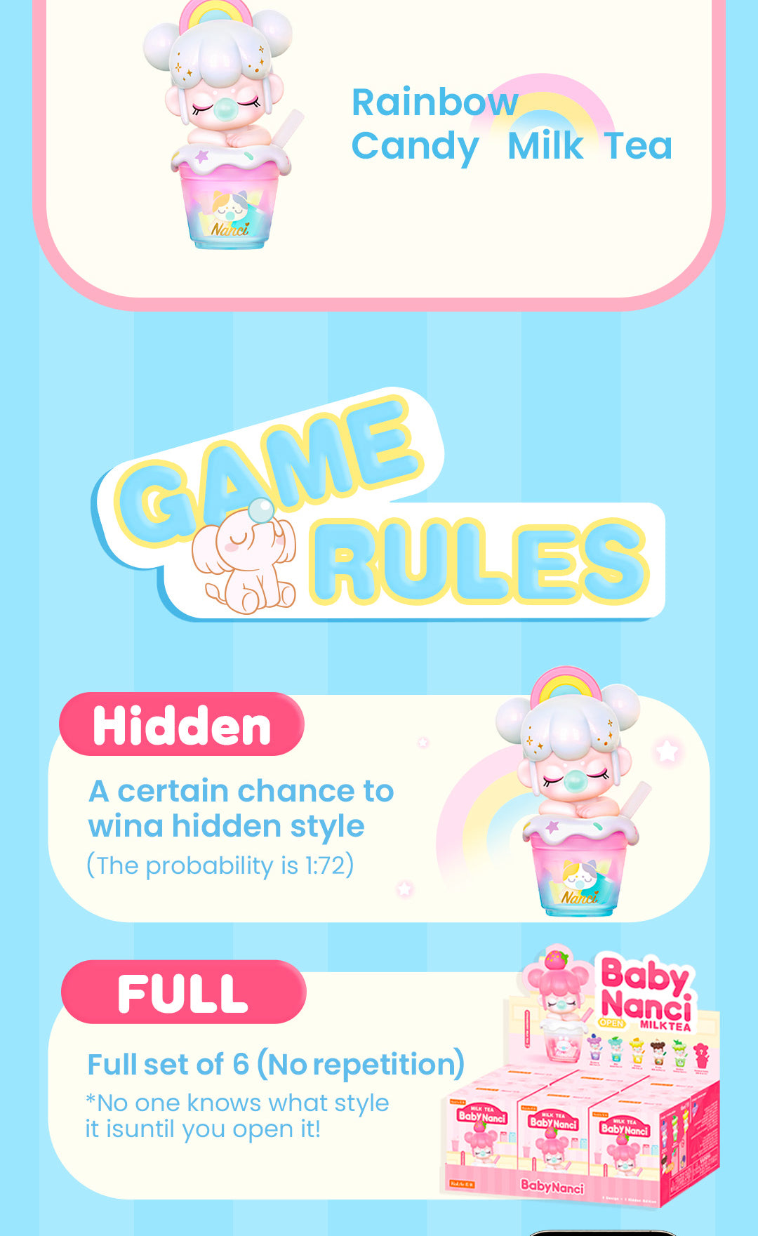 Rolife Nanci Oriental Auspice Series Blind Box Figure - 1 Random Piece, National-Style Lucky Theme Collectible, 12 Regular + Hidden, Ideal Gift for Blind Box Collectors, Fans of Chinese Aesthetics, and Nanci Enthusiasts detail image 4