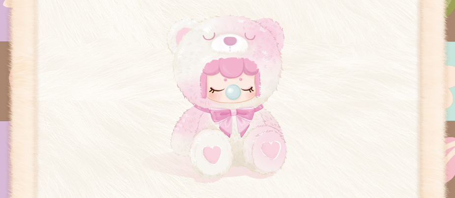 Rolife Nanci Colorful Chocolate Cutie Bears Surprise Plush — Blind Box (1 Random Piece) | Dessert Chocolate Color Teddy Bear Collectible, 6 Regular + Creamy Sakura Hidden, ~17.5cm Soft Plush detail image 3