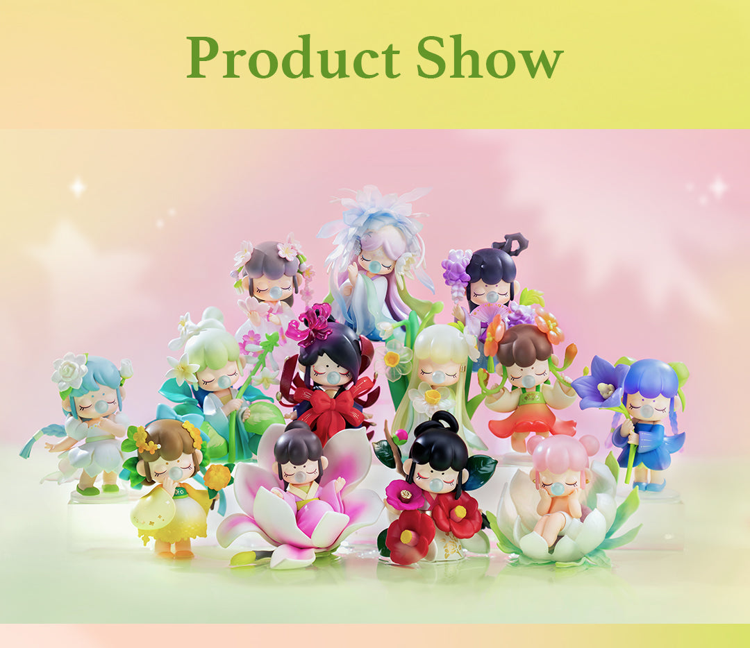 Rolife Nanci Flower Stories Blind Box Figure — 1 Random Piece, Floral-Themed Collectible Desk Decoration, Cute & Heartwarming Gift detail image 4